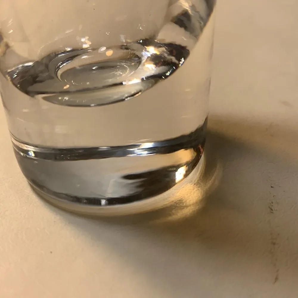 Tequila Corazon Shot Glasses 2 Oz Each Blue Red Writing 4 Included 4 1/4 In Tall